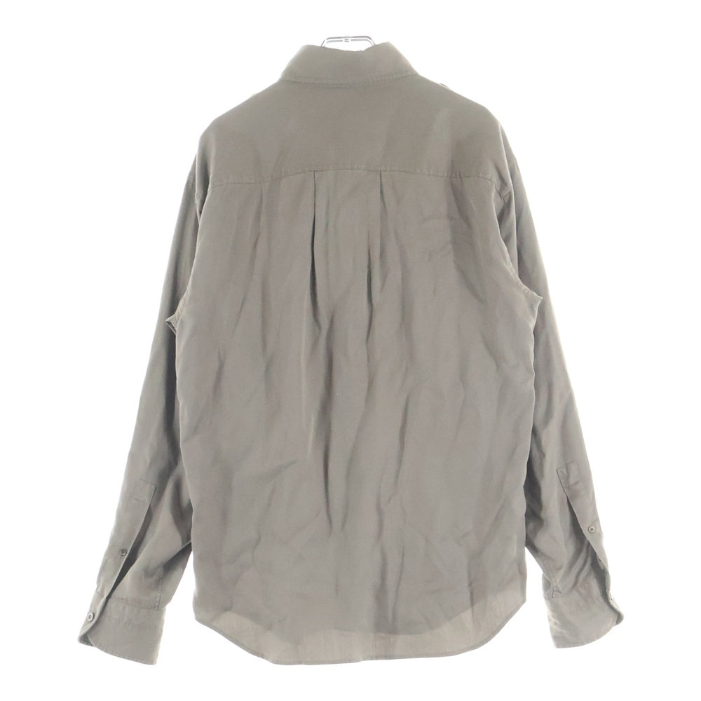TOM FORD(トムフォード) ボタンダウン 長袖 シャツ カーキ 9FT800
