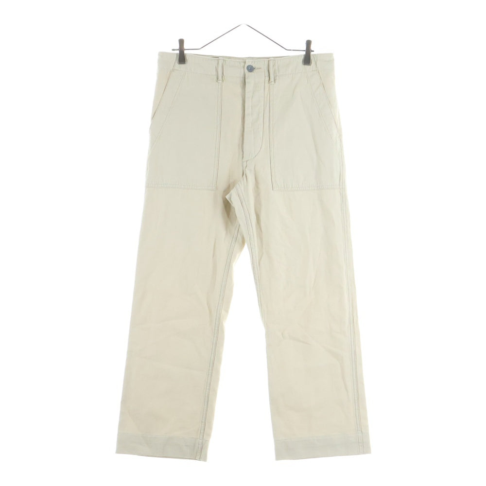 RRL(ダブルアールエル) 23SS × Ron Herman Cotton Linen Pants ロンハーマン コットン リネン パンツ ジャケット アイボリー