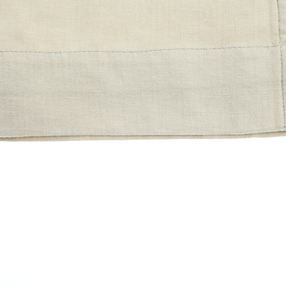 RRL(ダブルアールエル) 23SS × Ron Herman Cotton Linen Pants ロンハーマン コットン リネン パンツ ジャケット アイボリー