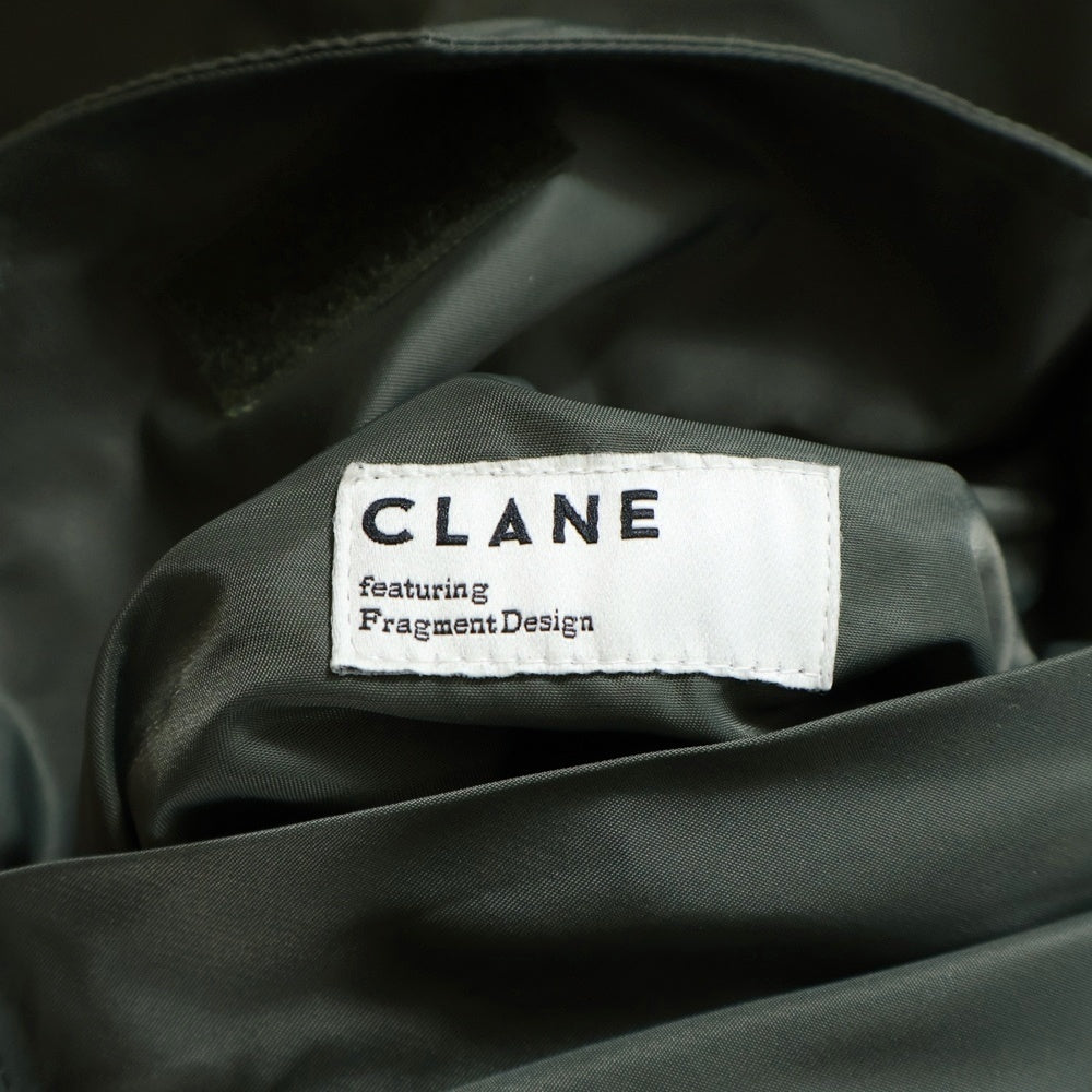 FRAGMENT DESIGN(フラグメントデザイン) ×CLANE CWU-36P JACKET クラネ ミリタリー フライトボンバージャケット カーキ 19101-0121