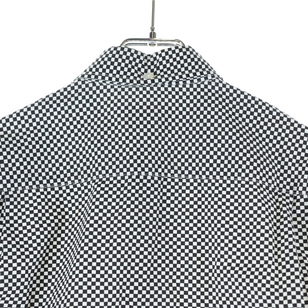 SUPREME(シュプリーム) ギンガムチェック ボタンダウン 長袖シャツ ブラック/ホワイト