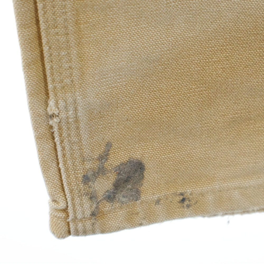 CARHARTT(カーハート) DUCK DOUBLE FRONT LOOSE FIT ルーズフィット ダック地 ダブルニー ペインターワークパンツ ブラウン B01-BRN