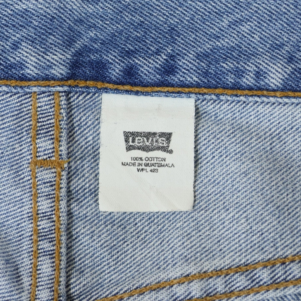 Levi's(リーバイス) 90S VINTAGE 501 ヴィンテージ 両面スモールe ボタン裏977 ボタンフライ ストレートデニムパンツ ジーンズ インディゴ 501-0134