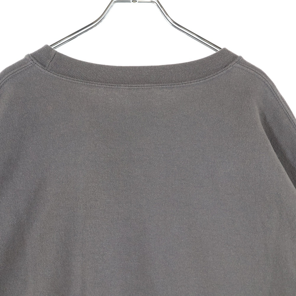 NO BRAND(ノーブランド) TITANS タイタンズ フロントプリント クルーネックスウェットトレーナー グレー