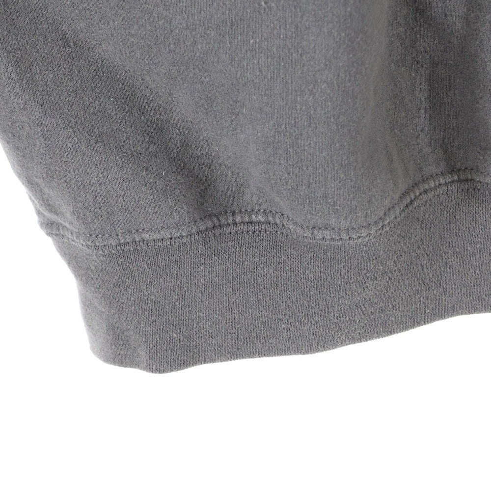 NO BRAND(ノーブランド) TITANS タイタンズ フロントプリント クルーネックスウェットトレーナー グレー