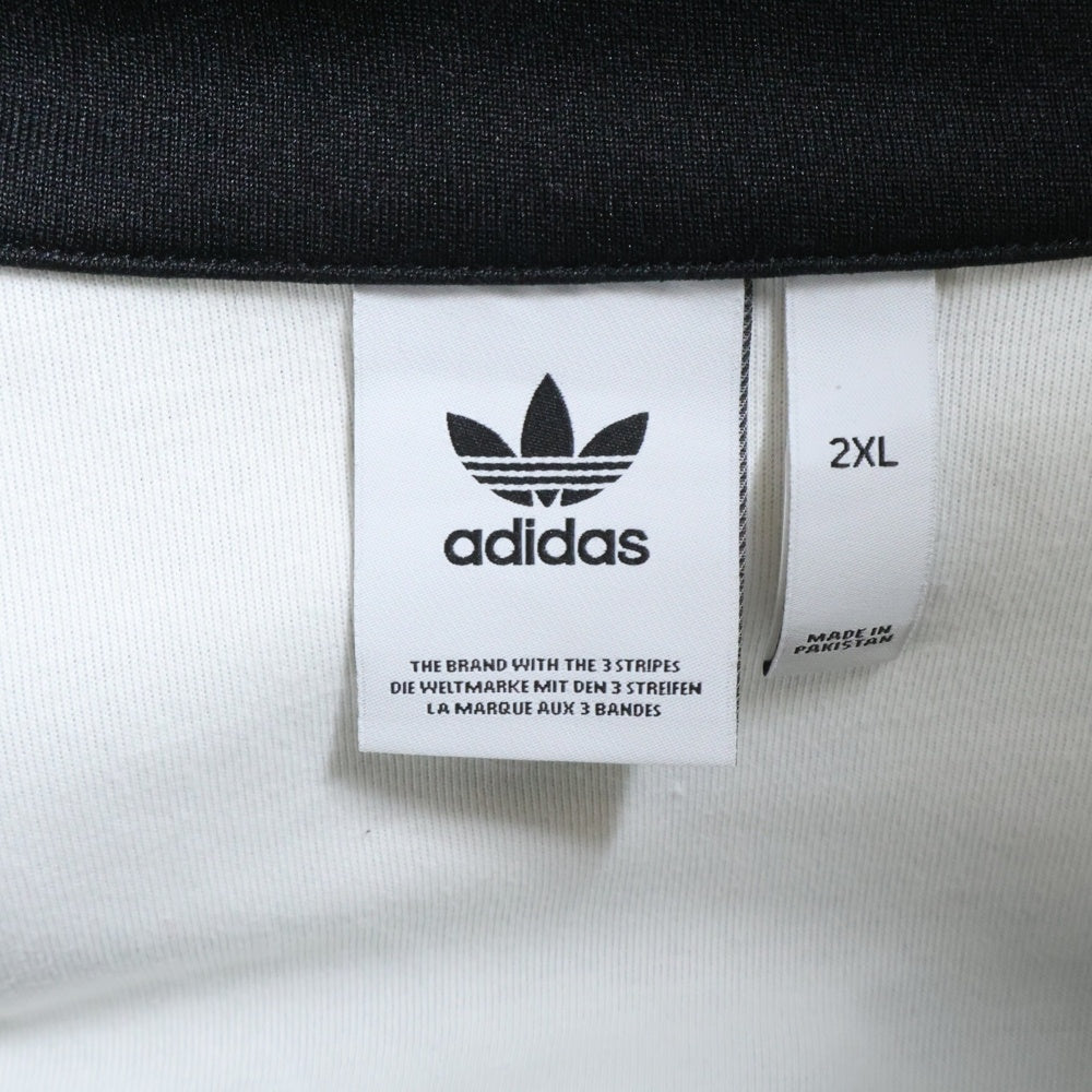 adidas(アディダス) PALMESTON TRACK JACKET パーマストン ジップアップ トラックジャケット ジャージ ブラック/ホワイト DJ3460