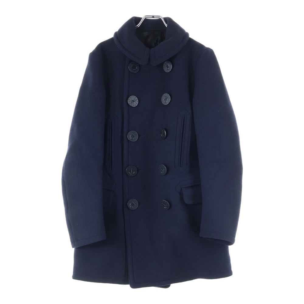 Rags McGREGOR(ラグスマックレガー) ウールピーコート 10ボタン ネイビー 211126602