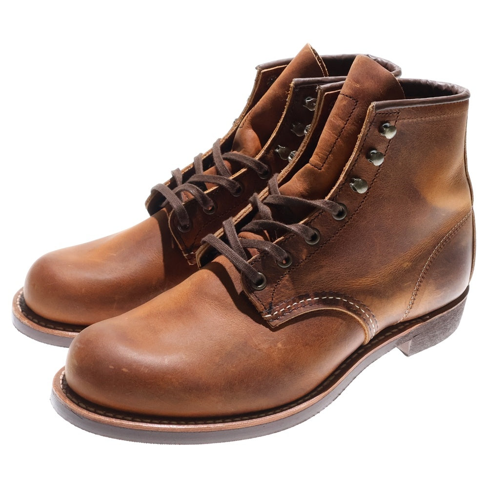 RED WING(レッド ウイング) BLACKSMITH ブラックスミス レースアップ レザーワークブーツ ブラウン 3343
