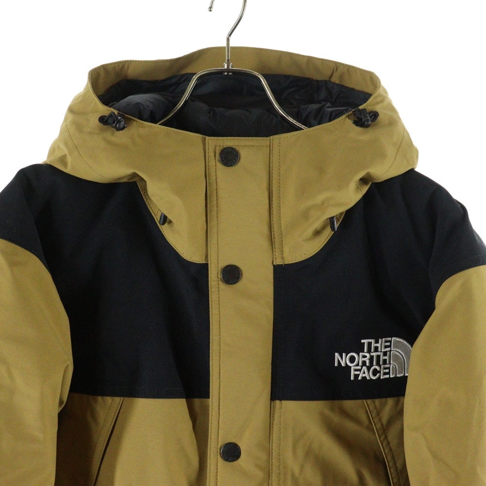 THE NORTH FACE(ザノースフェイス) MOUNTAIN DOWN JACKET GORE-TEX ゴアテックス マウンテン ダウン ジップアップ ナイロン ジャケット ベージュ ND91930