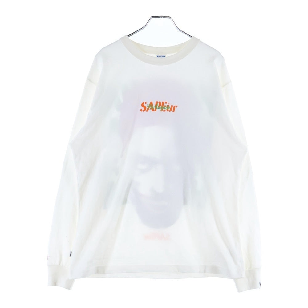 SAPEur(サプール) 両面ロゴデザイン ロッドマン クルーネック