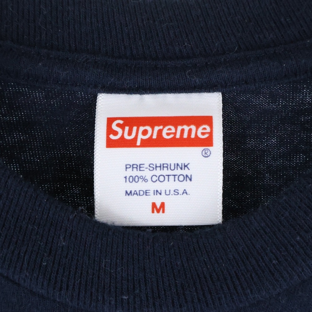 SUPREME(シュプリーム) 21AW Rick Rubin Tee リック ロビン フォトデザイン クルーネック カットソー 半袖Tシャツ ブラック
