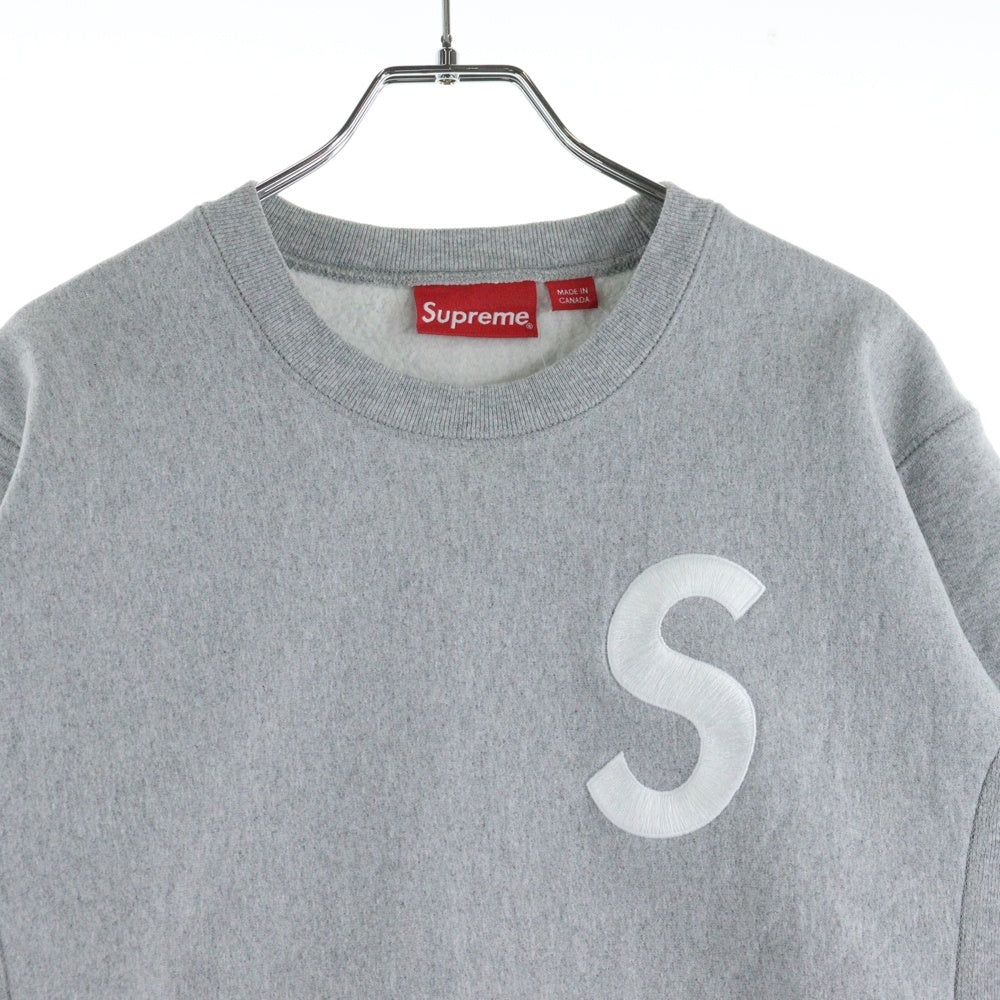 SUPREME(シュプリーム) 16AW S Logo Crewneck エス ロゴ クルーネックスウェットトレーナー グレー