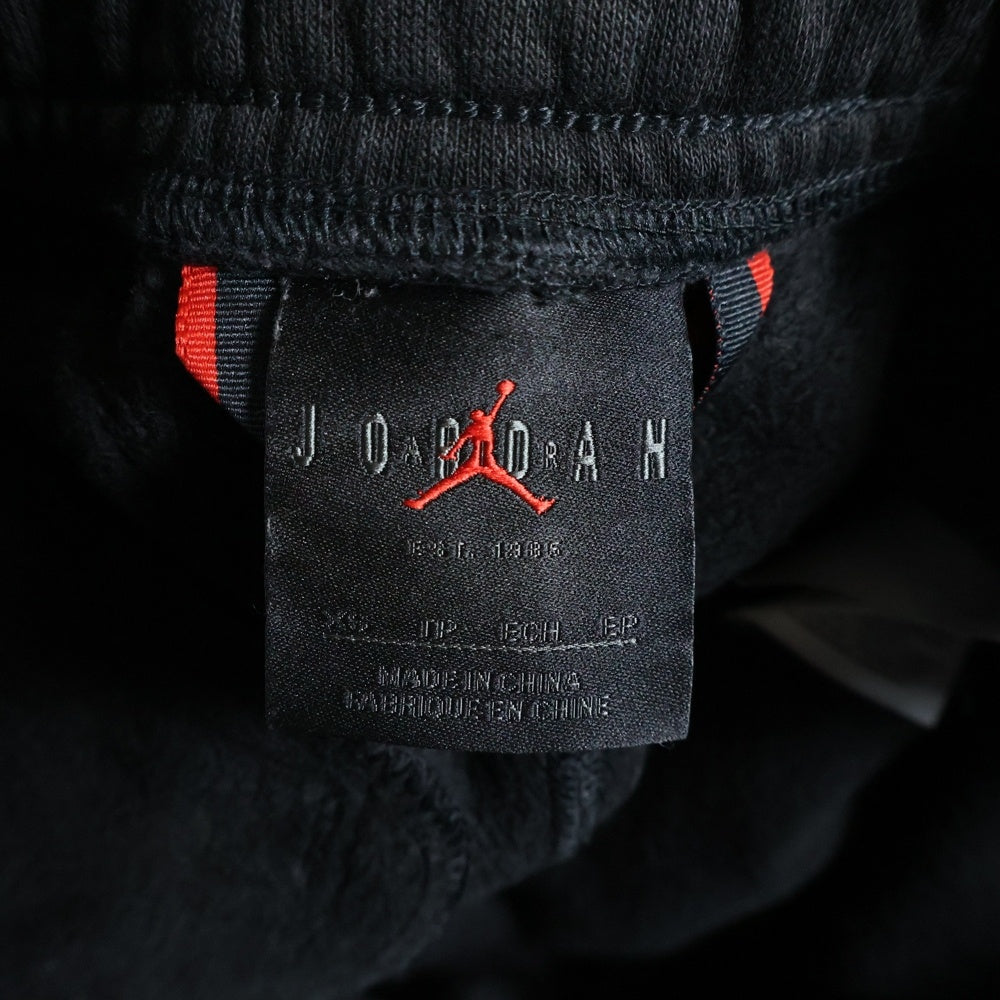 JORDAN BRAND(ジョーダンブランド) ×PARIS SAINT GERMAIN パリサンジェルマン サイドライン イージースウェットジョガーパンツ ブラック BQ8348-011