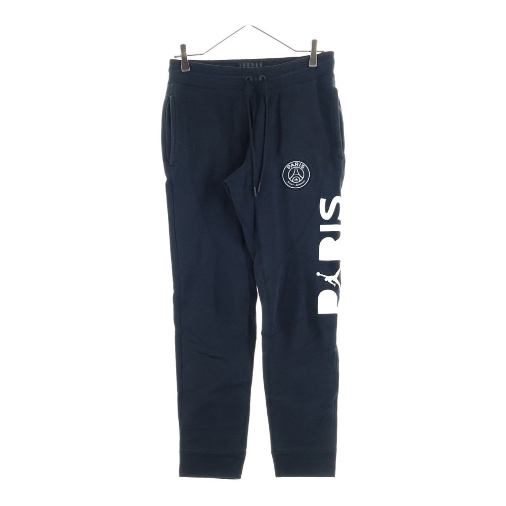 JORDAN BRAND(ジョーダンブランド) ×PARIS SAINT GERMAIN パリサンジェルマン PSG WINGS PANTS ピーエスジー ウィングス イージースウェットジョガーパンツ ブラック BQ4197-010