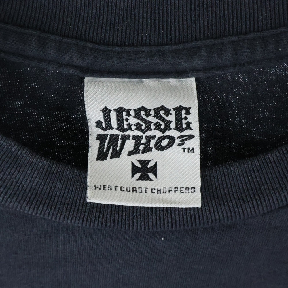 VINTAGE(ヴィンテージ) WEST COAST CHOPPERS USA製 ウエストコーストチョッパーズ 両面アームプリント 長袖Tシャツ