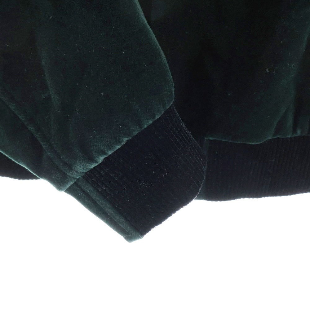 SAINT LAURENT PARIS(サンローランパリ) 22AW TEDDY JACKET DARK FOREST ダークフォレスト テディカレッジブルゾン ジャケット 711490 Y615W グリーン