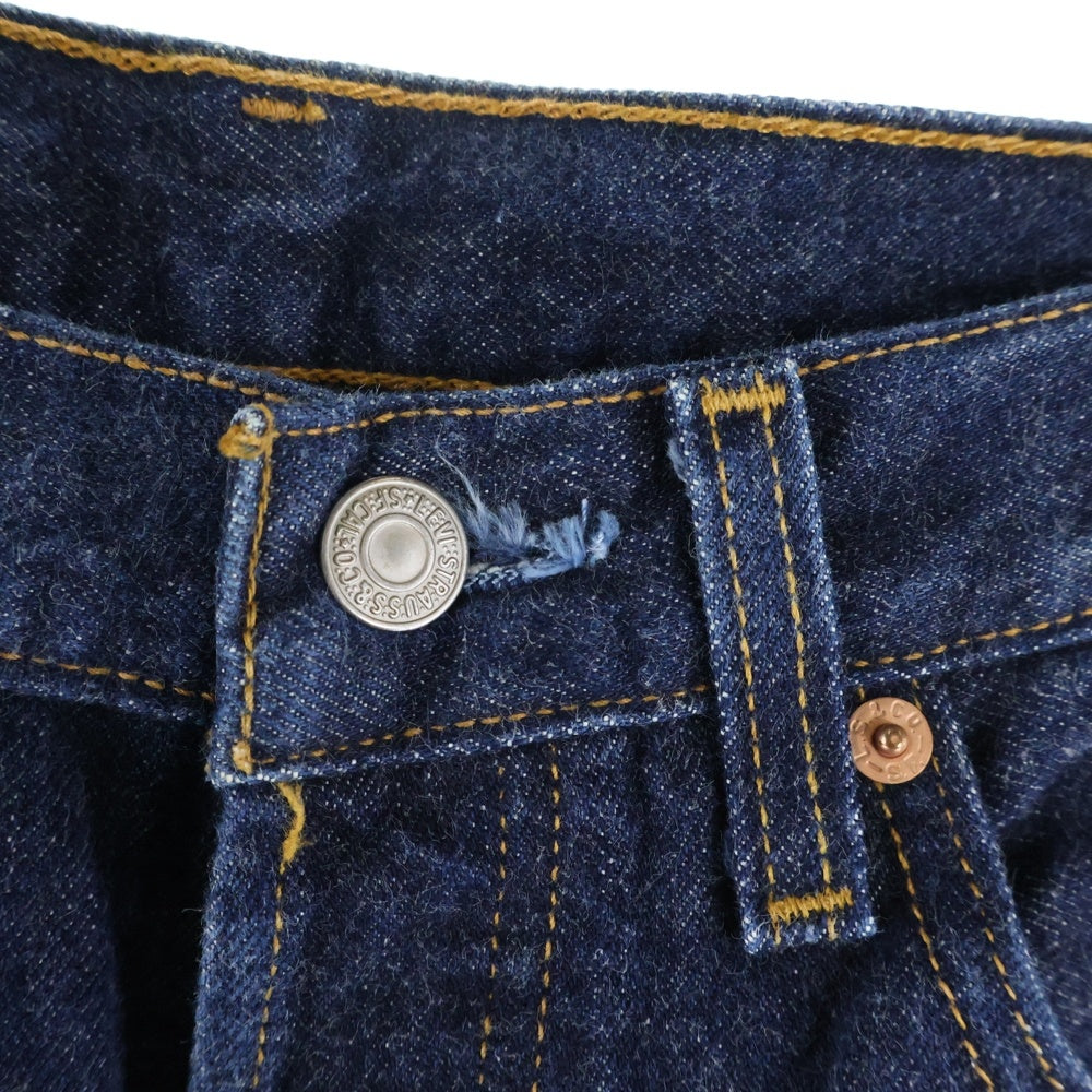 Levi's(リーバイス) 501 USA製 ボタンフライ リジッド デニムパンツ ジーンズ インディゴ 501-6215