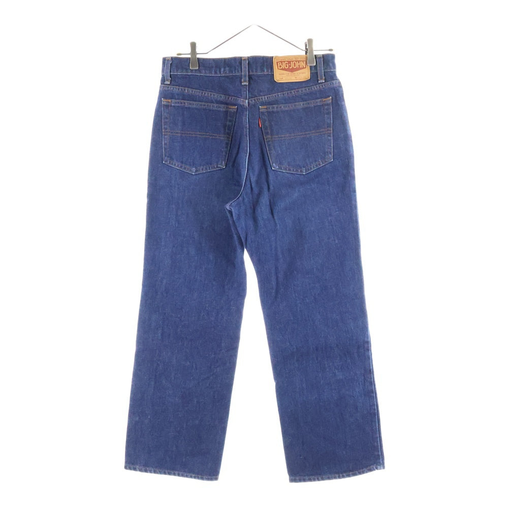 BIG JOHN(ビッグジョン) ジップフライ ストレート デニムパンツ インディゴ SP104