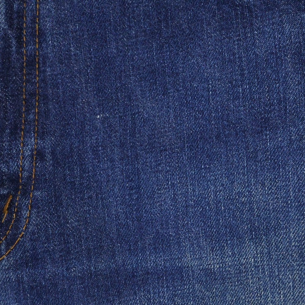 BIG JOHN(ビッグジョン) ジップフライ ストレート デニムパンツ インディゴ SP104