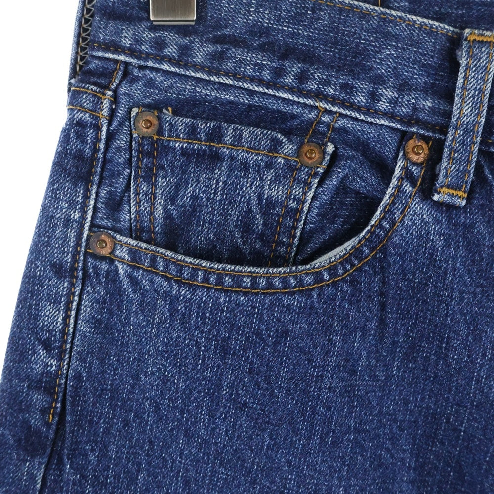 Levi's(リーバイス) 508 コットン ジップフライ ストレート デニムパンツ インディゴ 508-03