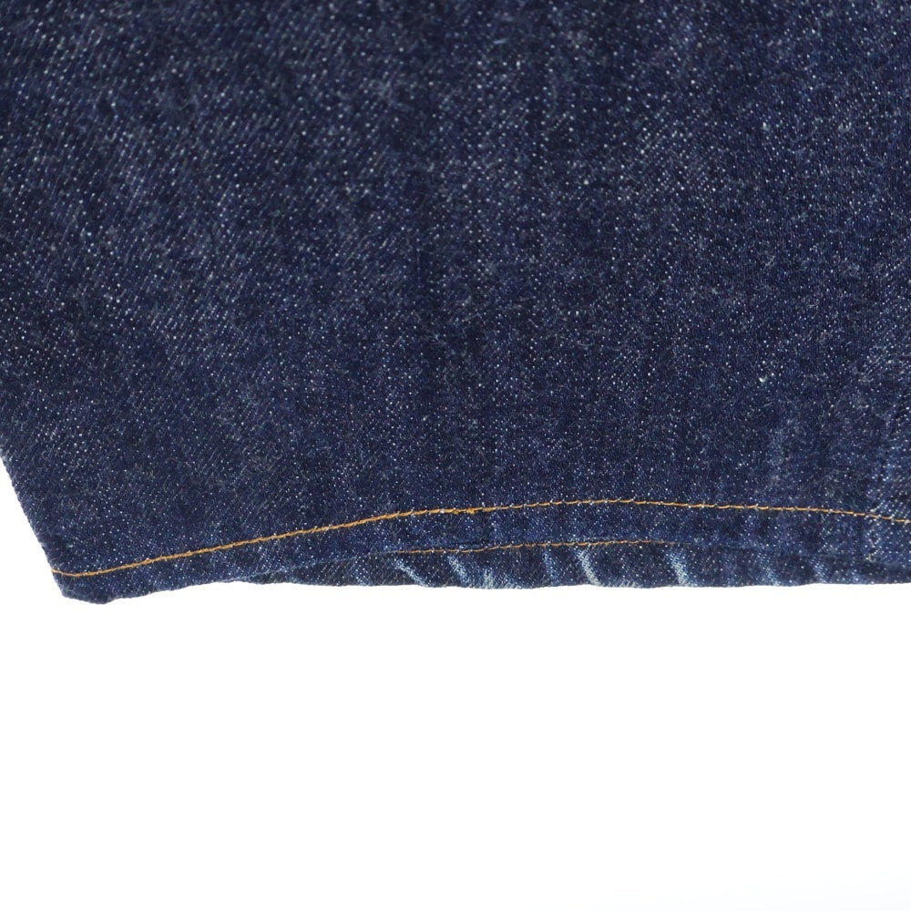 Levi's(リーバイス) 502XX 復刻 BIGE ボタンフライ リジッド ストレート デニムパンツ インディゴ