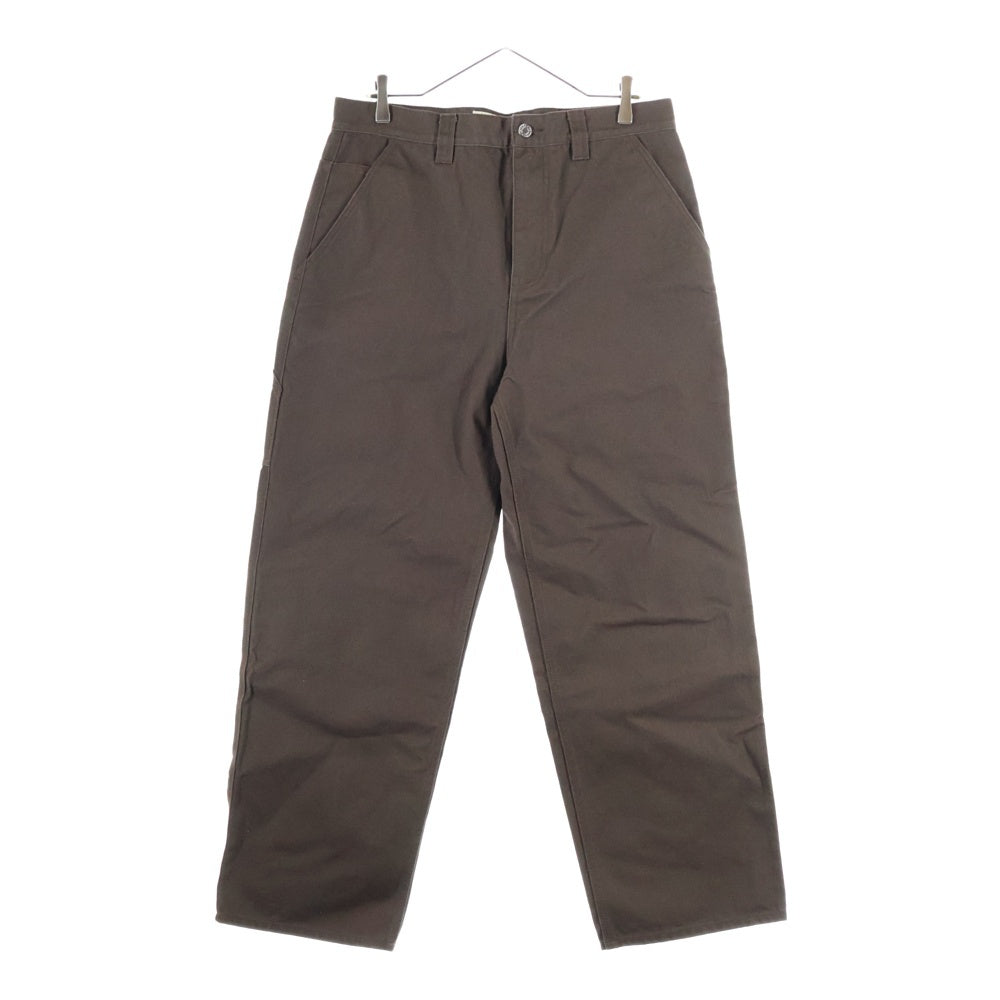 STUSSY(ステューシー) 25AW Carpenter Pant Canvas キャンバス カーペンターパンツ ブラウン 116722