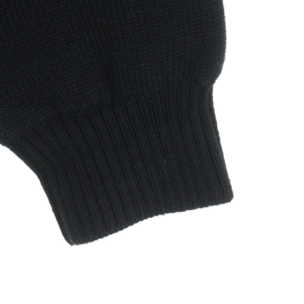 VETEMENTS(ヴェトモン) 22AW GIANT LOGO KNITTED SWEATER ジャイアントロゴ ニットスウェット セーター イエロー/ブラック UA53KN200Y