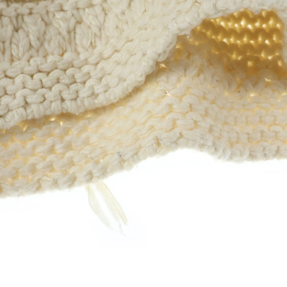 BEAMS(ビームス) ローゲージ ダメージ 長袖ニット レディース ベージュ 63-15-0410-126