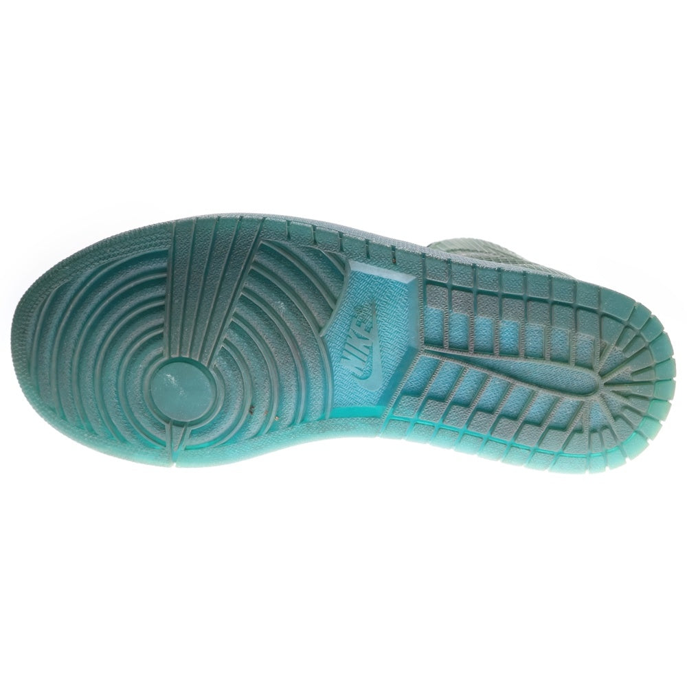NIKE(ナイキ) AIR JORDAN 1 HIGH 4Lab1 Tropical Teal エアジョーダン 1 トロピカルティール ハイカットスニーカー グリーン US9.5/27.5cm 677690-020