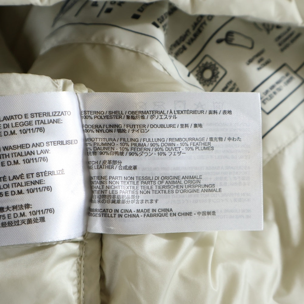 CAPE HORN(ケープホーン) フーデット ジップアップダウンジャケット ホワイト レディース 32569