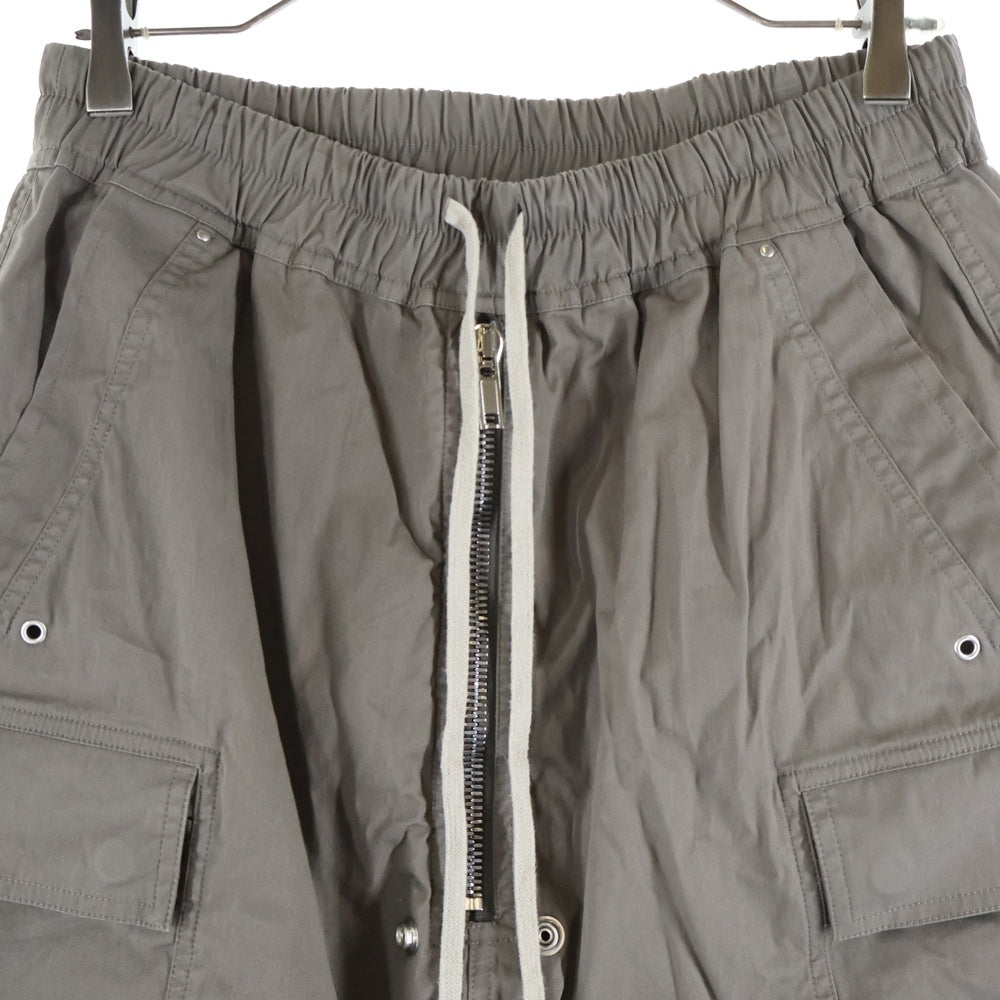 Rick Owens(リックオウエンス) 24SS CARGOBELA SHORTS カーゴベラショーツ コットン ハーフパンツ ブラウン RU01D3360-TE