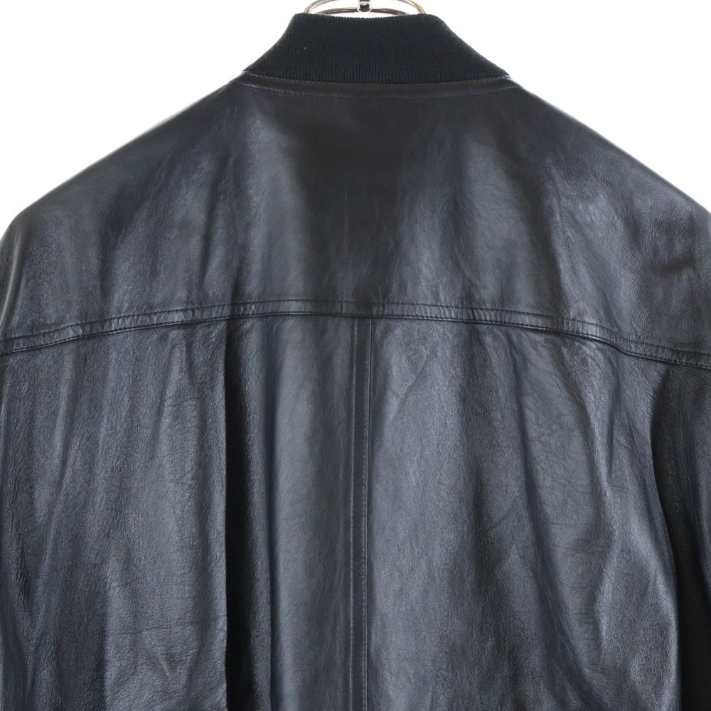 Rick Owens(リックオウエンス) 22AW ラムスキン レザー ボンバー