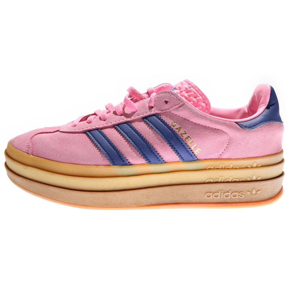 adidas(アディダス) WMNS Gazellebold Pink Glow ウィメンズ ガゼルボールド ピンク グロー ボリュームソール ローカットスニーカー レディース US7.5/24.5cm H06122