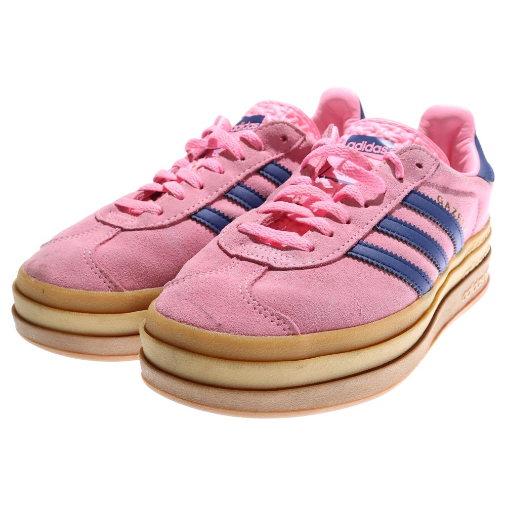 adidas(アディダス) WMNS Gazellebold Pink Glow ウィメンズ ガゼルボールド ピンク グロー ボリュームソール ローカットスニーカー レディース US7.5/24.5cm H06122