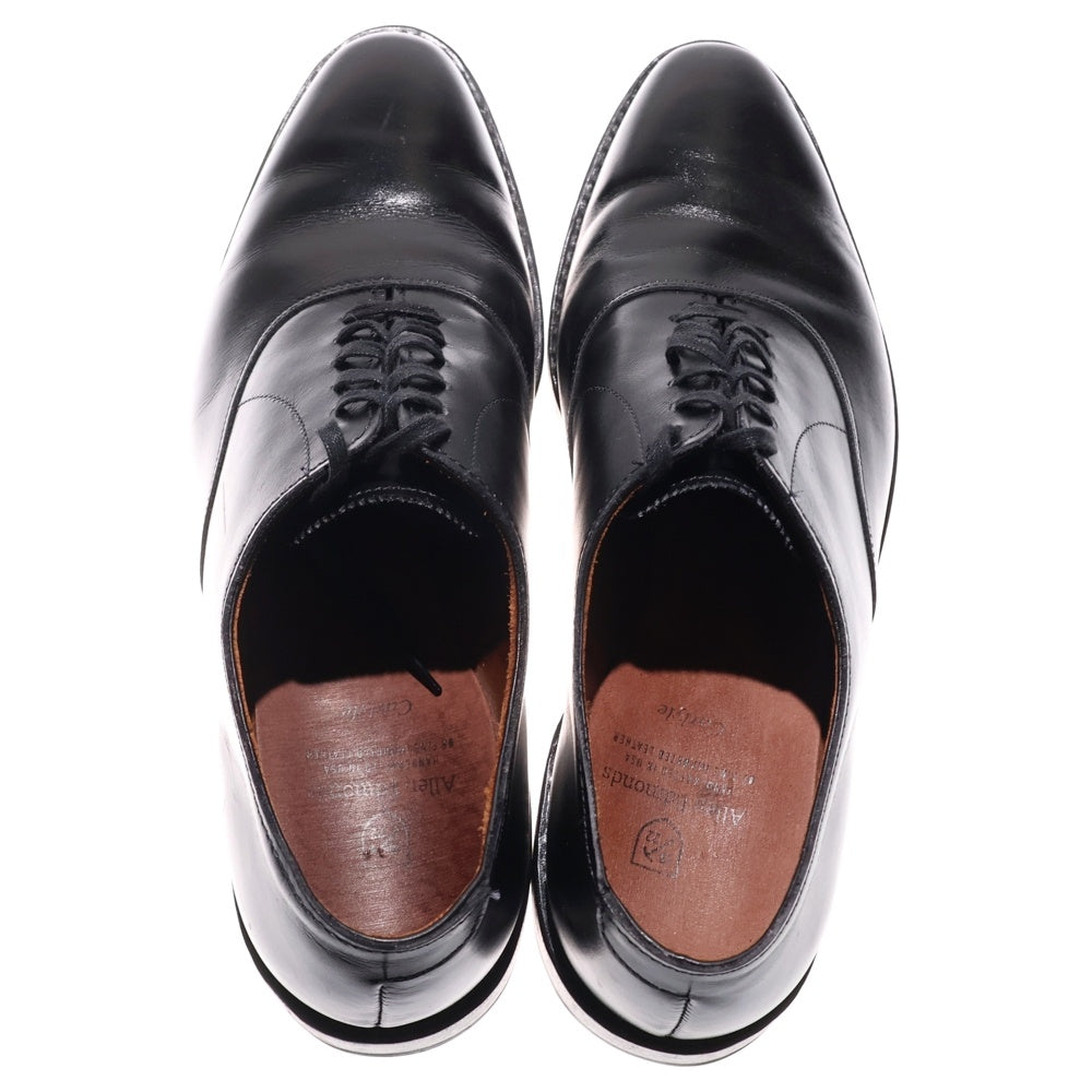 Allen Edmonds(アレンエドモンズ) CARLYLE ホールカット プレーントゥ レザー ローカット ドレスシューズ ブラック 8830