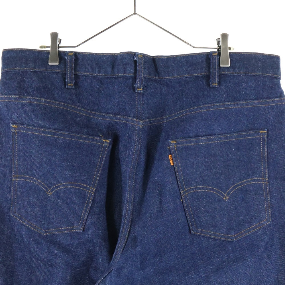 Levi's(リーバイス) 70S-80S VINTAGE 646-0217 ボタン裏8 オレンジタブ ベルボトム フレア ヴィンテージデニムパンツ インディゴ