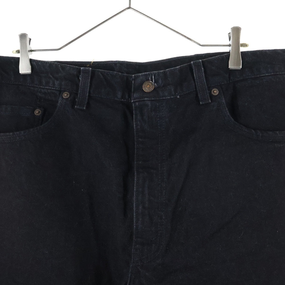 Levi's(リーバイス) 90S VINTAGE 550 RELAXED FIT リラックスドフィット ヴィンテージ テーパードデニムパンツ ブラック 550-0260