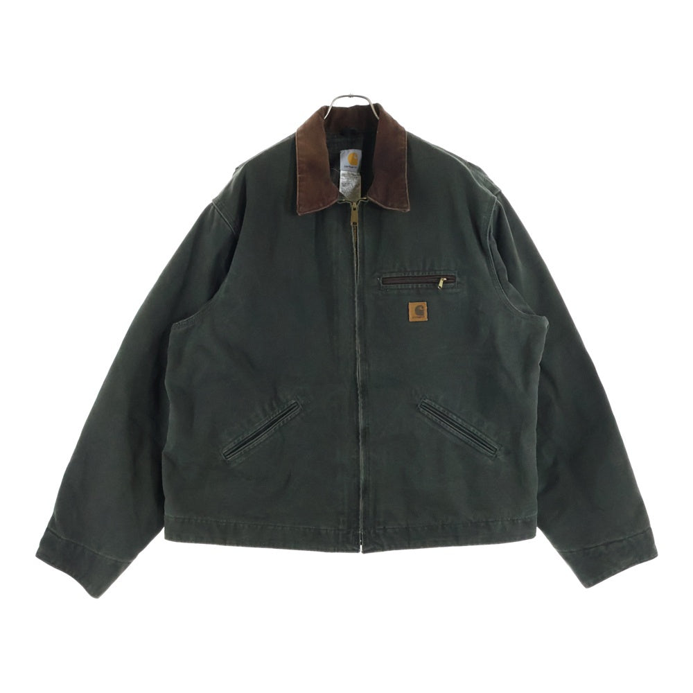 CARHARTT(カーハート) 00S DETROIT JACKET デトロイトジャケット ヴィンテージ ダック地 モスグリーン J97MOS