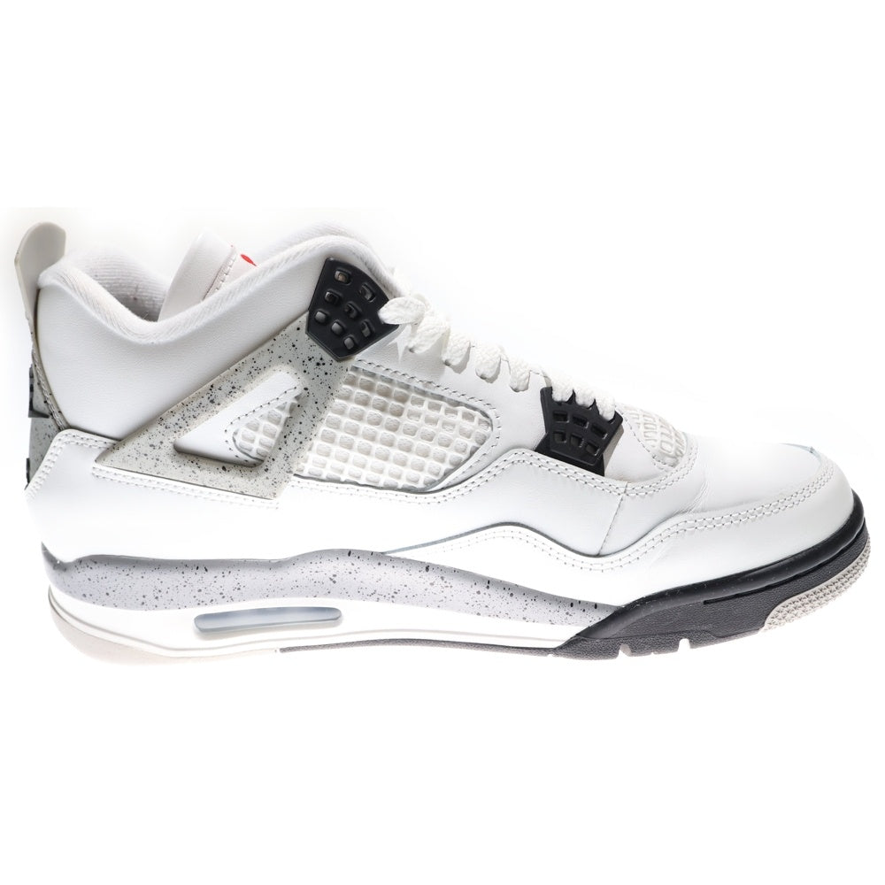 NIKE(ナイキ) AIR JORDAN 4 RETRO WHITECEMENT エアジョーダン4 レトロ ホワイトセメント ハイカットスニーカー ホワイト US10/28cm FV5029-100