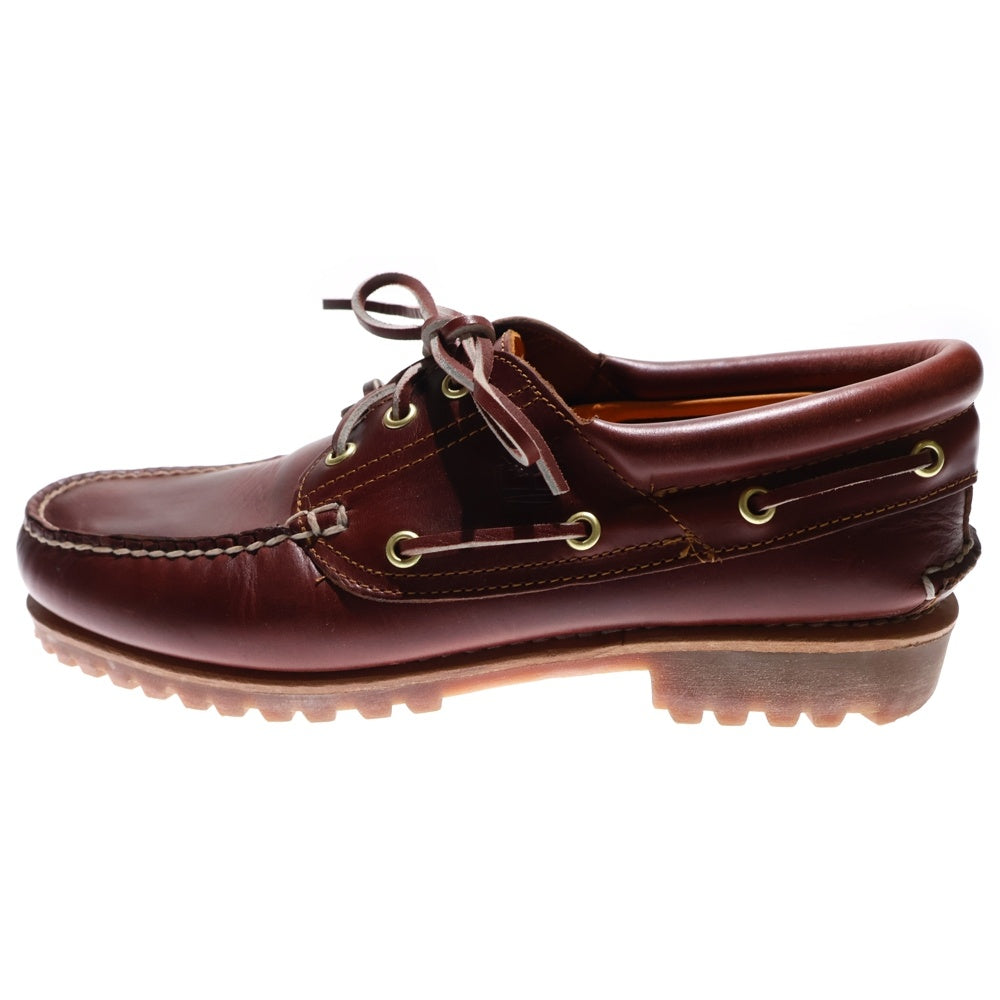 Timberland(ティンバーランド) AUTHENTIC 3 EYE CLASSIC オーセンティック 3アイ クラシック ローカット レザーデッキシューズ ブラウン US9/27cm 50009