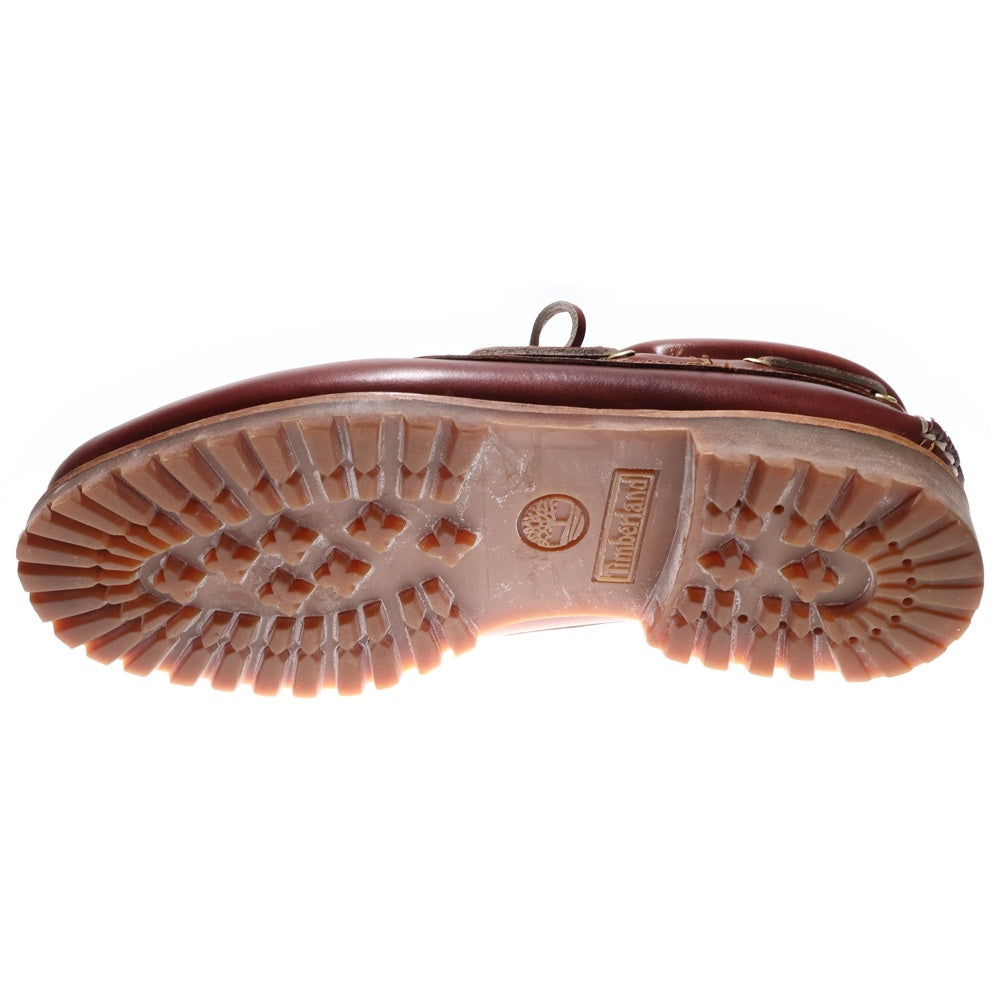 Timberland(ティンバーランド) AUTHENTIC 3 EYE CLASSIC オーセンティック 3アイ クラシック ローカット レザーデッキシューズ ブラウン US9/27cm 50009