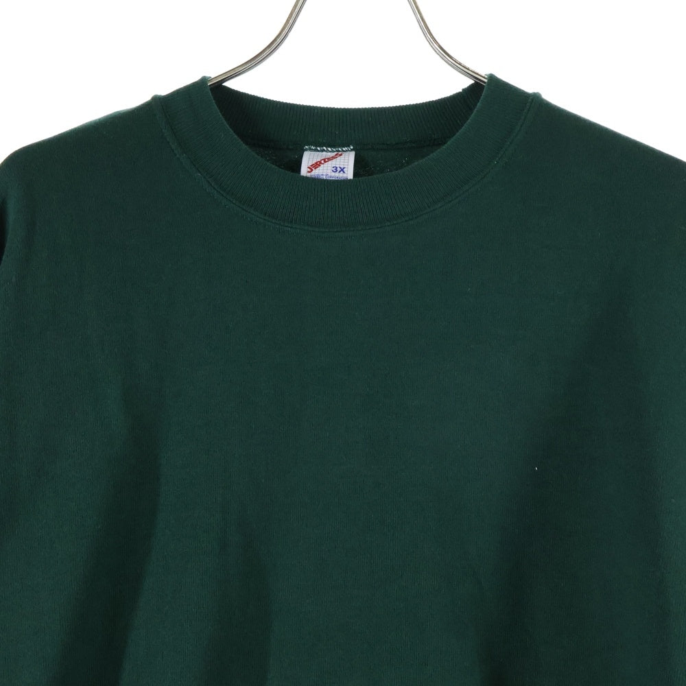 VINTAGE(ヴィンテージ) 90S VINTAGE JERZEES SWEATSHIRT ヴィンテージ ジャージーズ USA製 クルーネックスウェットトレーナー グリーン