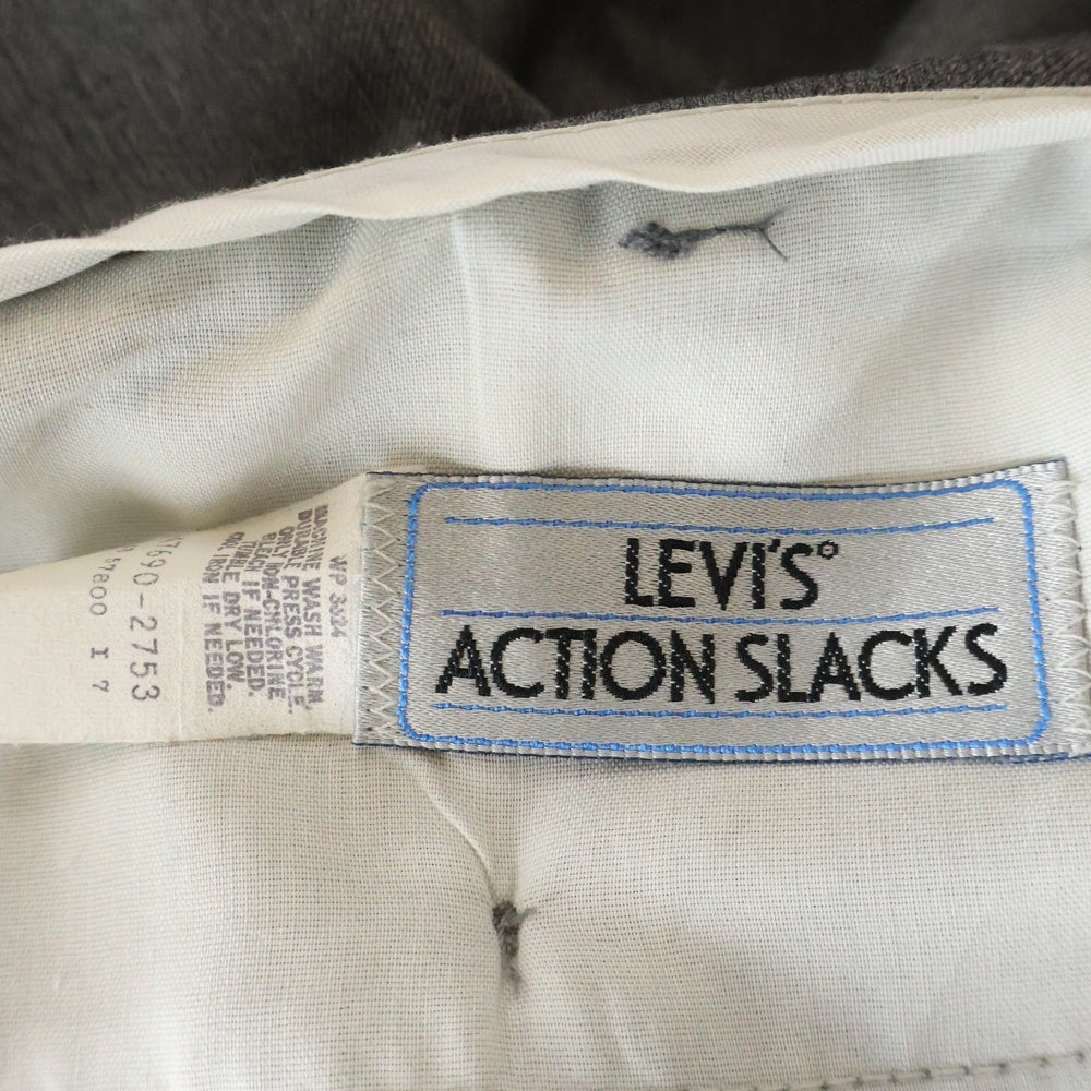 Levi's(リーバイス) 90S VINTAGE ACTION SLACKS ヴィンテージ アクションスラックス タックパンツ グレー 47690-2729