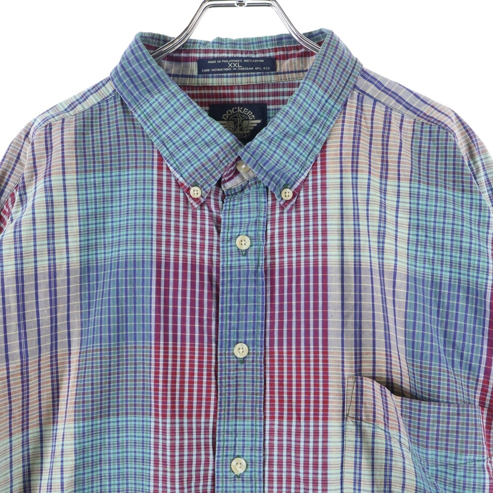 VINTAGE(ヴィンテージ) 00S VINTAGE DOCKERS ヴィンテージ ドッカーズ 長袖チェックシャツ マルチカラー