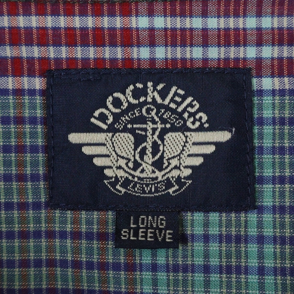 VINTAGE(ヴィンテージ) 00S VINTAGE DOCKERS ヴィンテージ ドッカーズ 長袖チェックシャツ マルチカラー