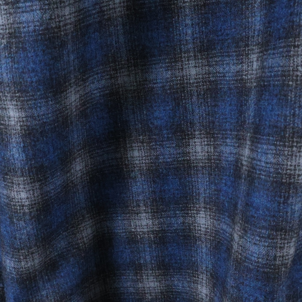 PENDLETON(ペンドルトン) CANYON SHIRT 長袖ウール オンブレチェック ウェスタンシャツ ブルー/ブラック