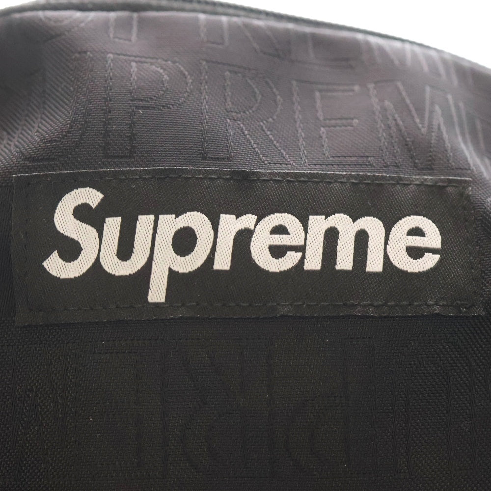 極美品Supreme 19ssショルダーバッグ ブラック コーデュラ Supreme 19SSショルダーバッグ ブラック