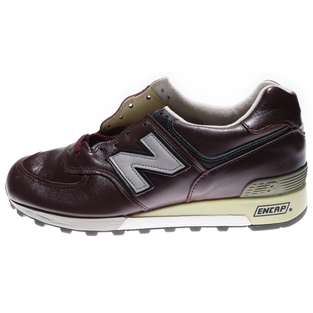New Balance(ニューバランス) M576CD USA製 レザー ローカットスニーカー ブラウン US8/26cm