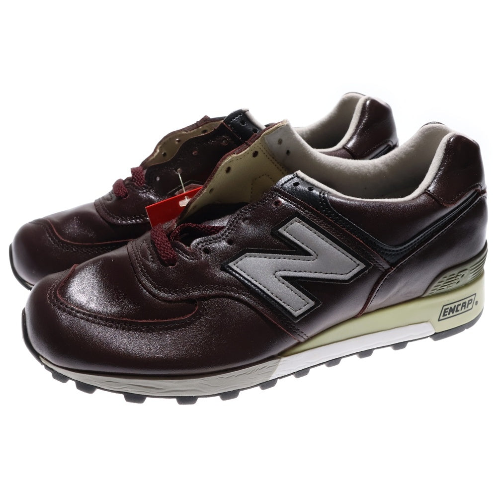 New Balance(ニューバランス) M576CD USA製 レザー ローカットスニーカー ブラウン US8/26cm