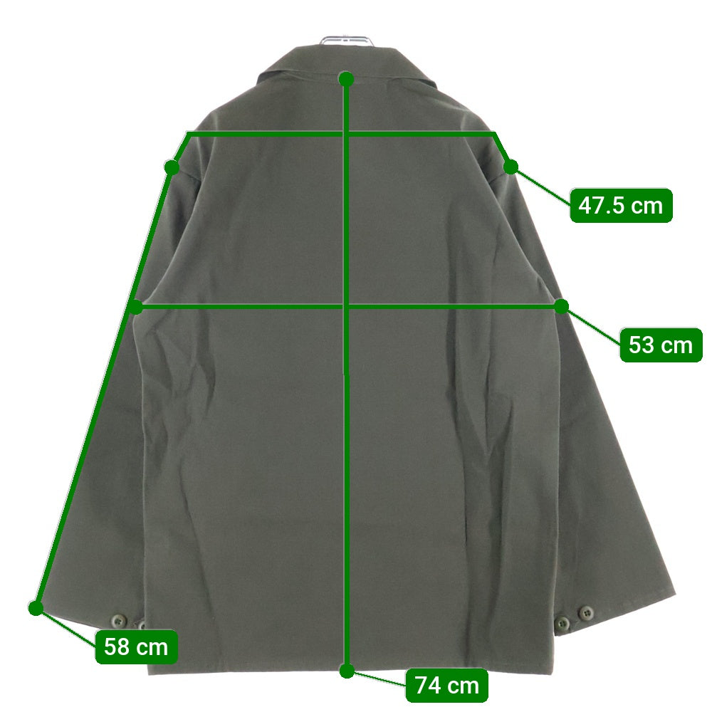 GUNG HO(ガンホー) USA製 胸ポケット ワークシャツ カーキ